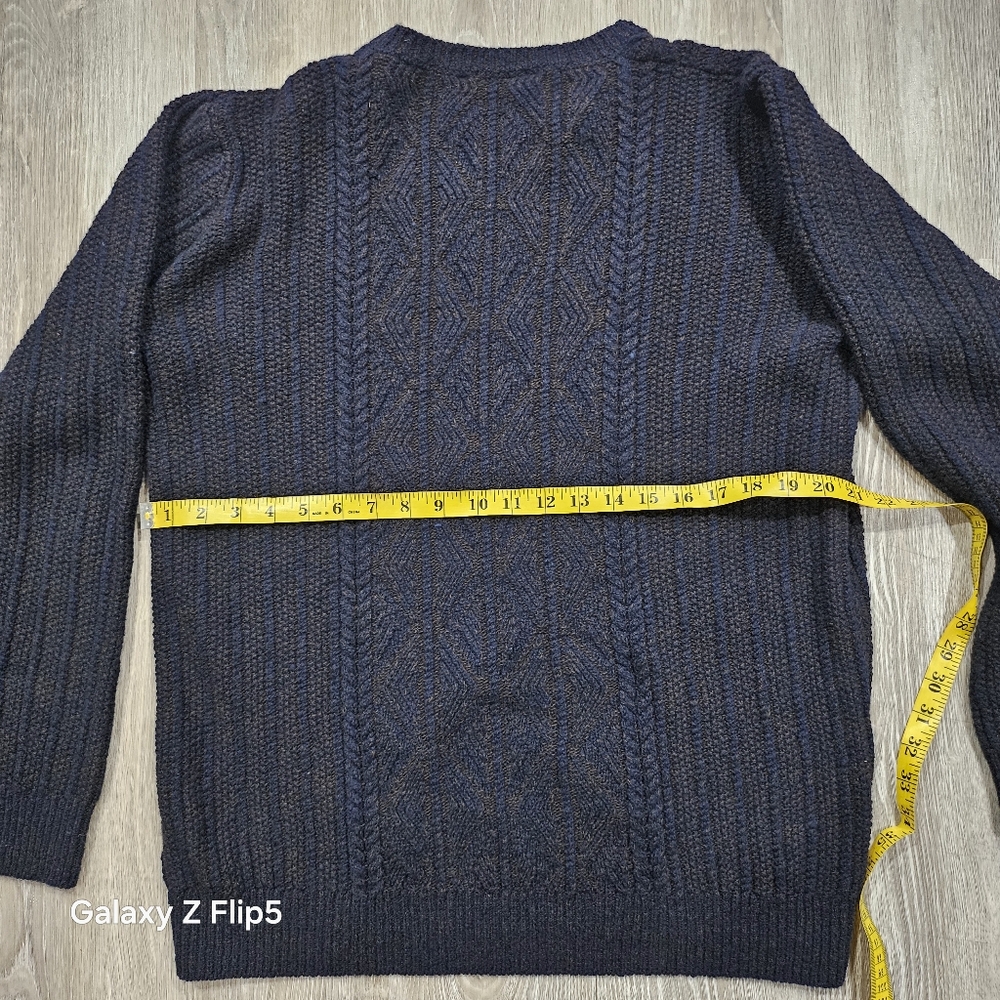 Inis Meain Cashmere Aran Sweater - Picture 7 of 9